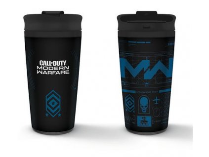 Merch Cestovní hrnek Call Of Duty Modern Warfare 4 Metal Travel Mug
