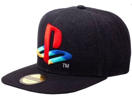 Merch Kšiltovka Playstation Logo Denim