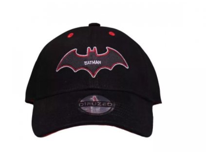 Merch Kšiltovka Warner Batman Black and Red Curved