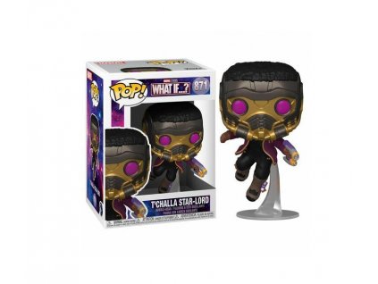 Merch Funko Pop! 871 Marvel What If Tchalla StarLord