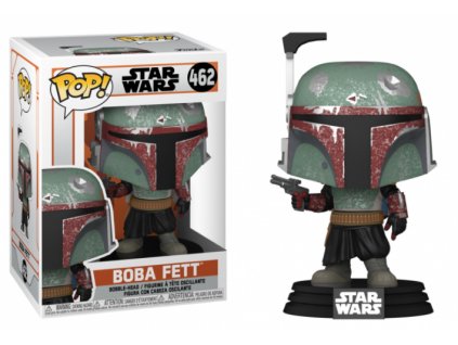 Merch Funko POP! 462 Star Wars Mandalorian Boba Fett