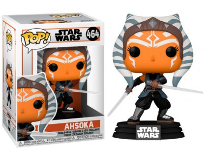 Merch Funko POP! 464 Star Wars Mandalorian Ahsoka with Sabers