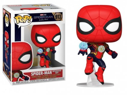Merch Funko POP! 913 Marvel Spiderman No Way Home Spider man Integrated Suit