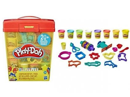 Toys PlayDoh Large Storage Box With 20 Tools