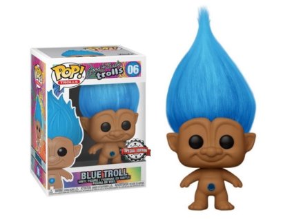 Merch Funko Pop! 06 Trolls Good Luck Trolls Blue Troll