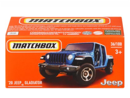 Toys Matchbox 20 Jeep Gladiator