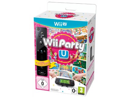 WiiU Party U a Wii Remote Plus Black