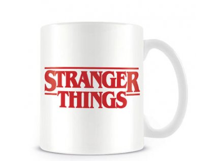 Merch Hrnek Stranger Things Logo Mug
