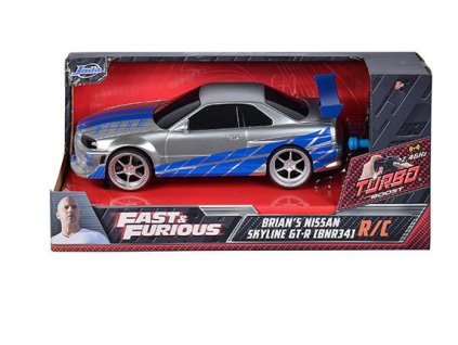 Toys Fast and Furious RC Brian´s Nissan Skyline GTR