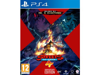 PS4 Streets Of Rage 4 Anniversary Edition