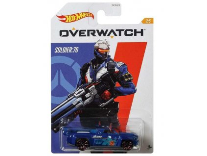 Toys Hot Wheels Overwatch Soldier 76 Solid Muscle