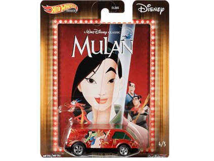 Toys Hot Wheels Premium Disney Mulan Dream Van XGW