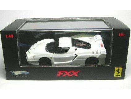 Toys Hot Wheels Elite Ferrari FXX White Limited Edition