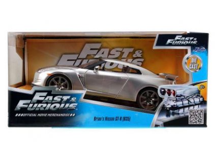 Toys Auto Fast and Furious Brians Nissan GT R (R35)