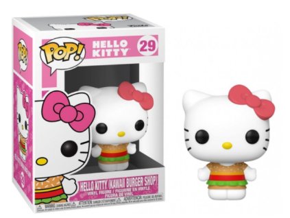 Merch Funko Pop! 29 Hello Kitty Hello Kitty Hawaii Burger Shop