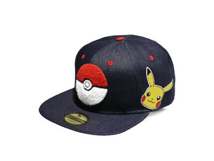 Kšiltovka Pokemon Denim Nové
