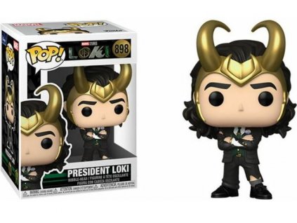 Merch Funko Pop! 898 Marvel Loki President Loki