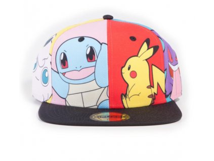 Merch Kšiltovka Pokemon Multi Pop Art