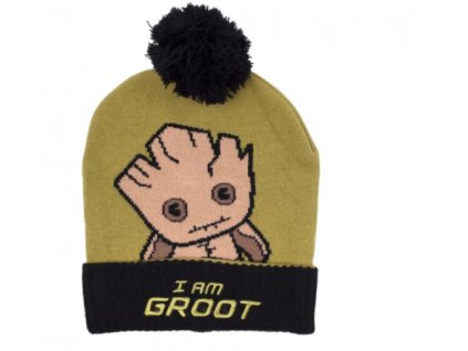 Merch Zimní čepice Marvel I Am Groot