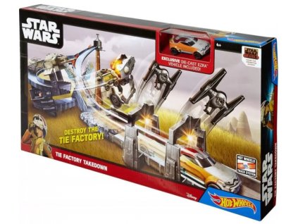 Toys Hot Wheels Star Wars The Factory Takedown