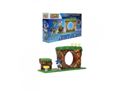 Toys Sonic The Hedgehog Green Hill Zone Playset Nové