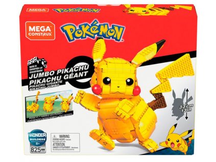 Mega Construx Pokémon Jumbo Pikachu Nové