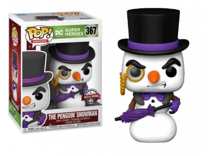 Merch Funko Pop! 367 DC Super Heroes The Penguin Snowman