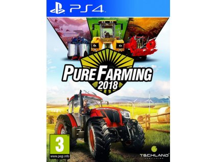 PS4 Pure Farming 2018 CZ Nové