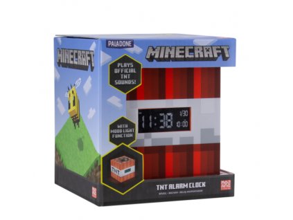 Merch Budík Minecraft Tnt Alarm Clock