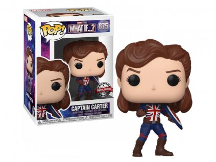 Merch Funko Pop! 875 Marvel What If Captain Carter