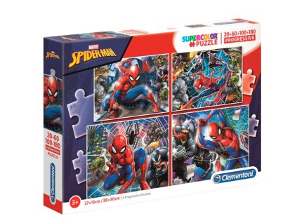 Merch Puzzle Marvel Spiderman 20 60 100 180dílků