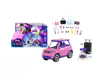 Toys Barbie Big City Big Dreams Suv a doplňky