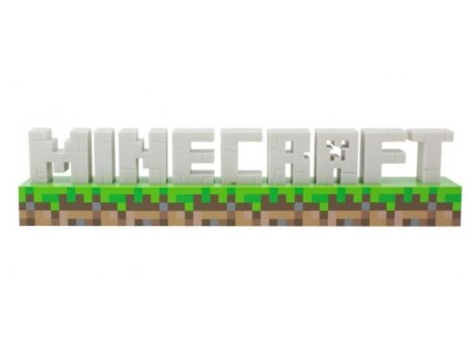 Merch Lampička Minecraft Logo Light2
