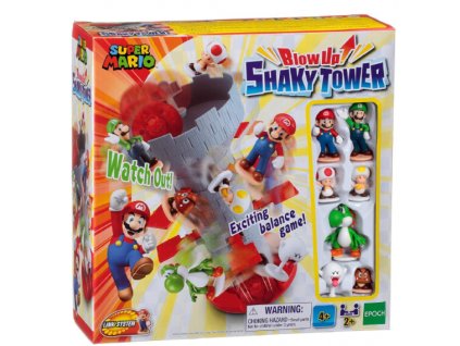 Toys Hra Super Mario Blow Up! Shaky Tower