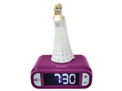 Budík Ledové království Elsa Nové