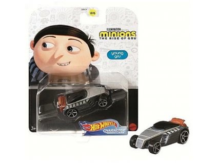 Toys Hot Wheels Character Cars Minions Young Gru
