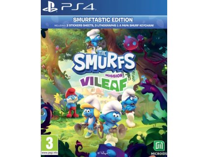 PS4 The Smurfs Mission Vileaf Smurftastic Edition