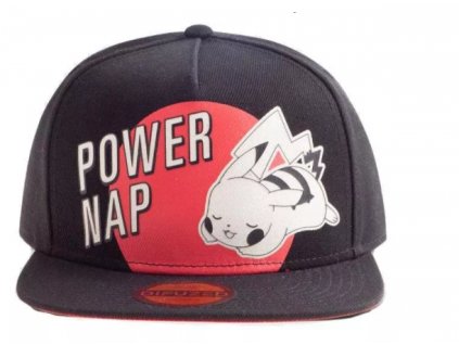 Merch Kšiltovka Pokemon Power Nap Pikachu Nové