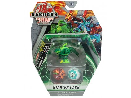 Toys Bakugan Geogan Rising Starter Pack Shaktar Ultra Harperion Spartilion