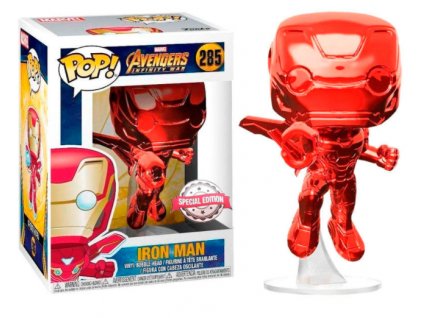 Merch Funko Pop! 285 Marvel Avengers Infinity War Iron Man Red Exclusive