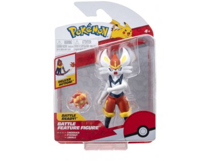 Toys Figurka Pokemon Battle Feature Figure Cinderace