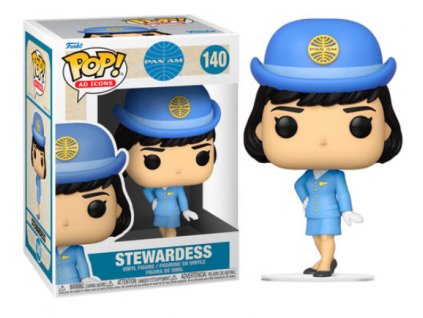 Merch Funko Pop! 140 Pan Am Stewardess Without Bag