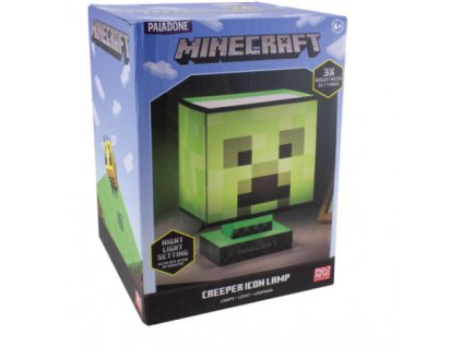 Merch Lampa Minecraft Creeper Icon Lamp 26,6cm