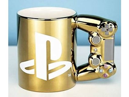 Merch Hrnek Playstation Dualshock Gold