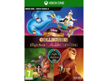XSX Disney Classic Games The Jungle Book and Aladdin and The Lion King Nové