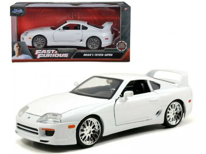 Fast and Furious 1995 Toyota Supra 1:24 White Nové
