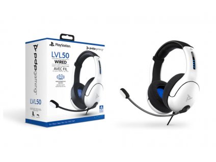 PS5 Playstation Official Wired Headset LVL50 Nové