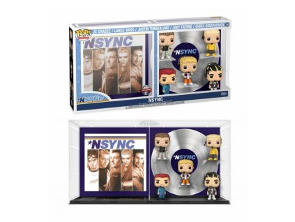 Merch Funko Pop! 19 Albums Nsync Jc Chasez, Lance Bass, Justin Timberlake, Joey Fatone, Chris Kirkpatrick Nové