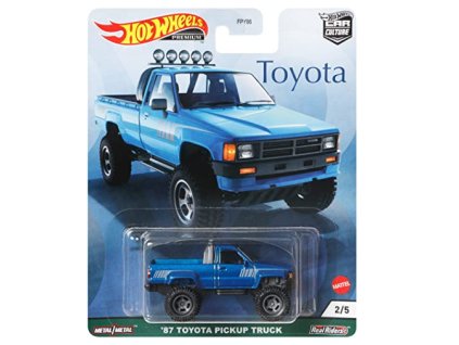 Toys Hot Wheels Premium Car Culture 87 Toyota Pickup Truck