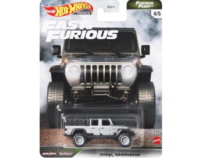 Toys Hot Wheels Premium Fast and Furious Jeep Gladiator Vehicle
